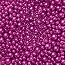 Metallic Pearls Sprinkles mix Fuchsia 75g - glutenvrij